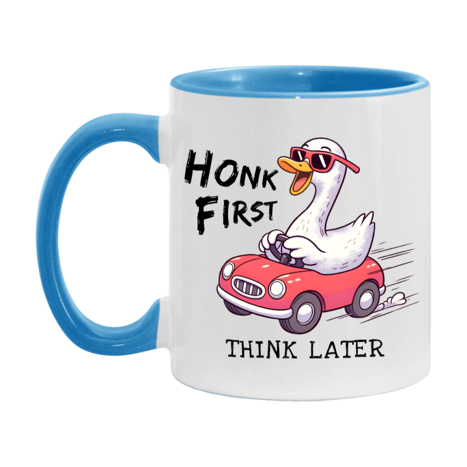 Silly Goose Mug, Funny Goose Coffee Mug, 11Oz Or 15Oz Ceramic Cup
