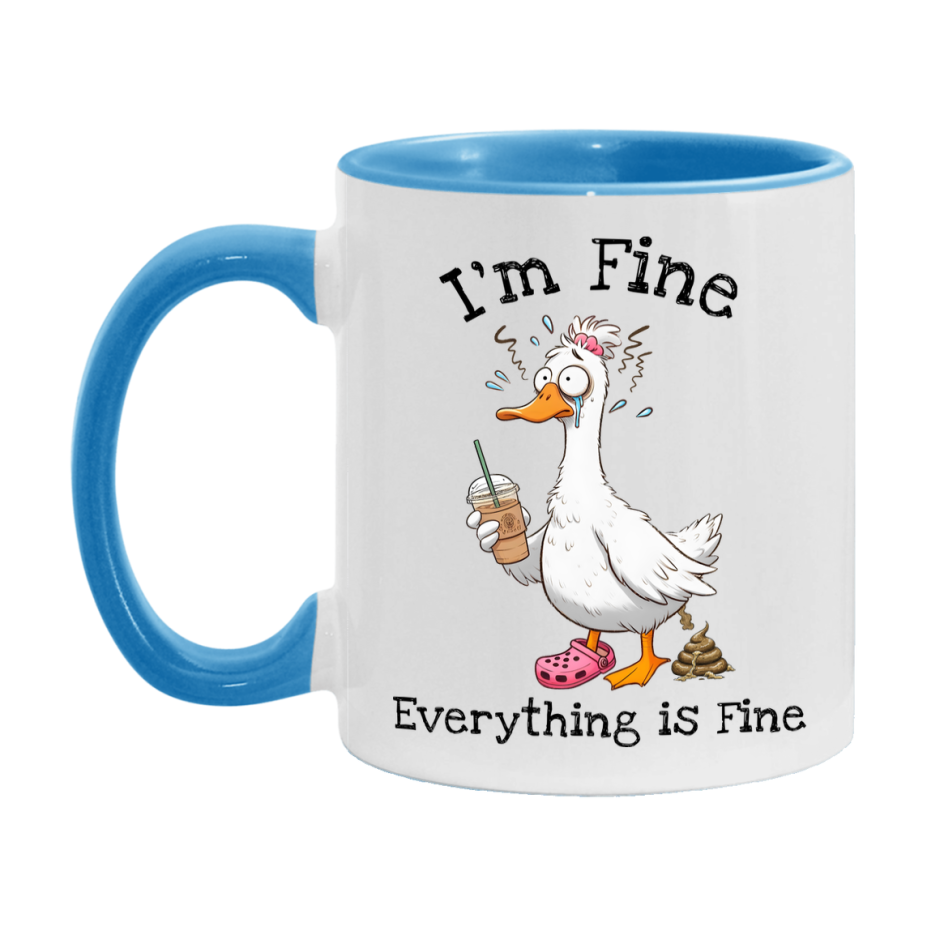 Silly Goose Mug, Funny Goose Coffee Mug, 11Oz Or 15Oz Ceramic Cup