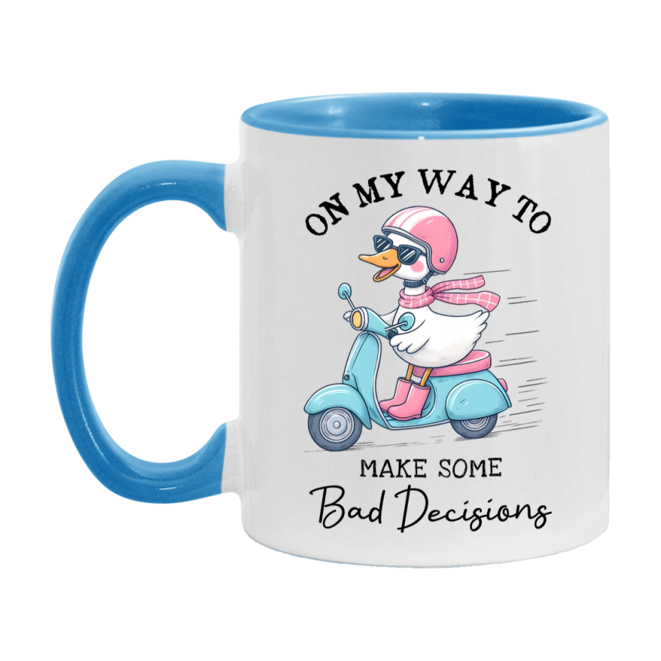 Silly Goose Mug, Funny Goose Coffee Mug, 11Oz Or 15Oz Ceramic Cup