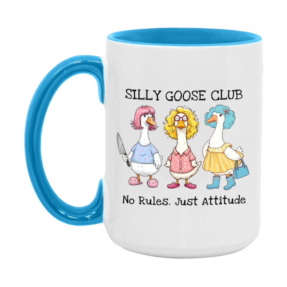 Silly Goose Mug, Funny Goose Coffee Mug, 11Oz Or 15Oz Ceramic Cup