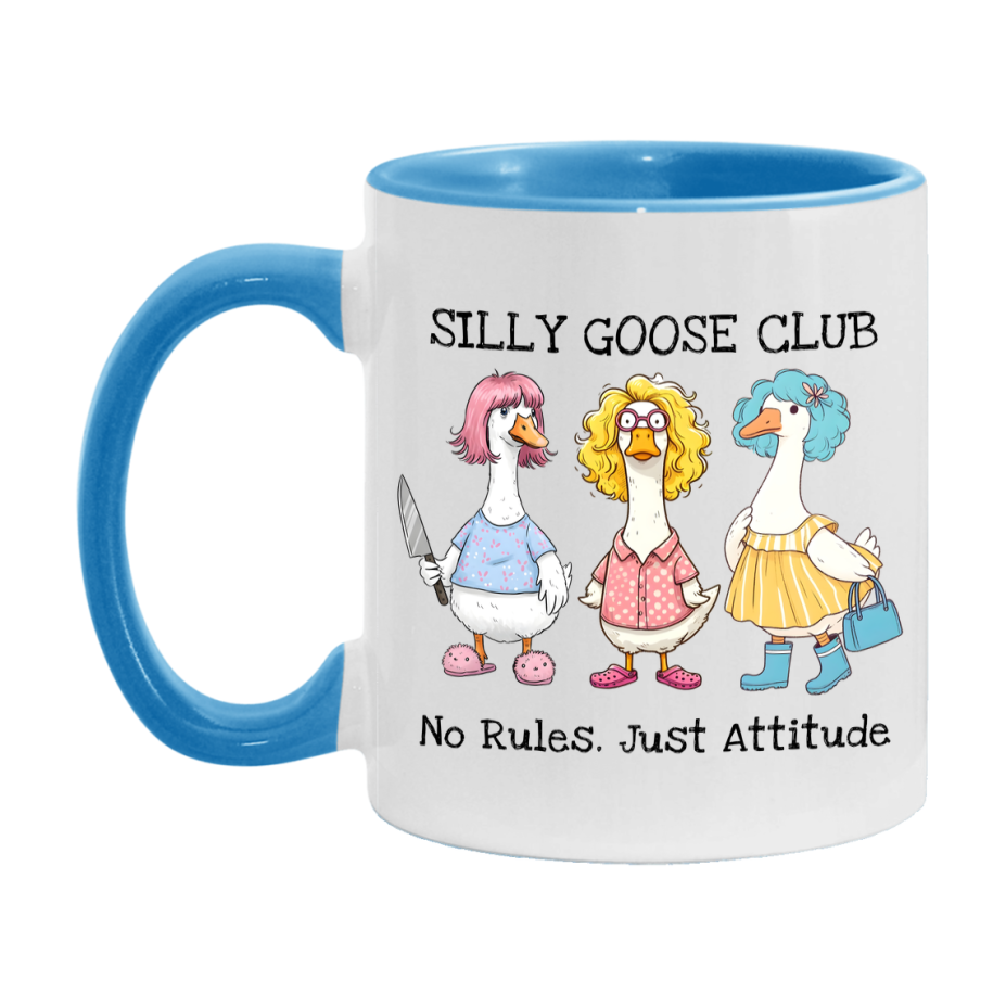 Silly Goose Mug, Funny Goose Coffee Mug, 11Oz Or 15Oz Ceramic Cup