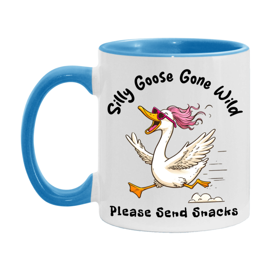 Silly Goose Mug, Funny Goose Coffee Mug, 11Oz Or 15Oz Ceramic Cup