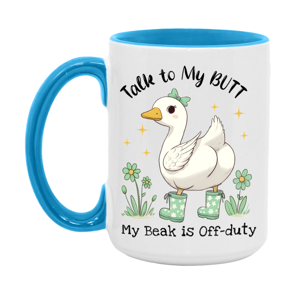 Silly Goose Mug, Funny Goose Coffee Mug, 11Oz Or 15Oz Ceramic Cup