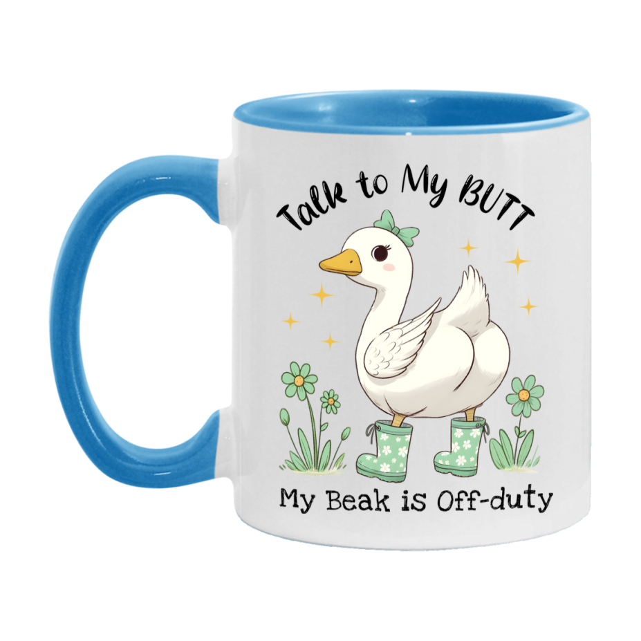 Silly Goose Mug, Funny Goose Coffee Mug, 11Oz Or 15Oz Ceramic Cup