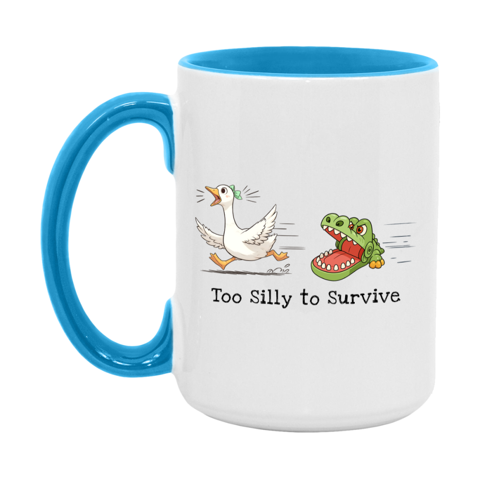 Silly Goose Mug, Funny Goose Coffee Mug, 11Oz Or 15Oz Ceramic Cup