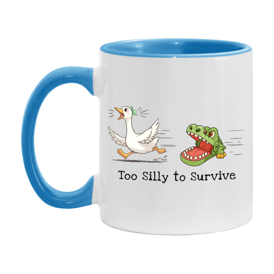 Silly Goose Mug, Funny Goose Coffee Mug, 11Oz Or 15Oz Ceramic Cup