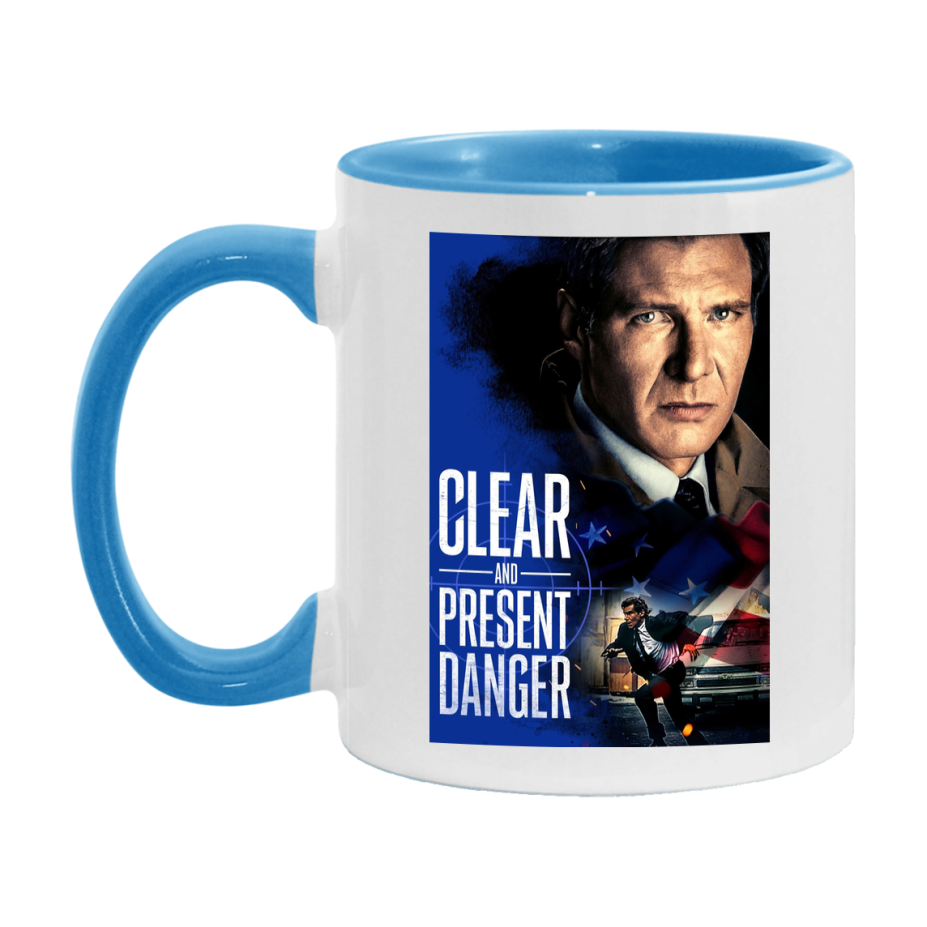90S Movie Mug Clear And Present Danger (1994
