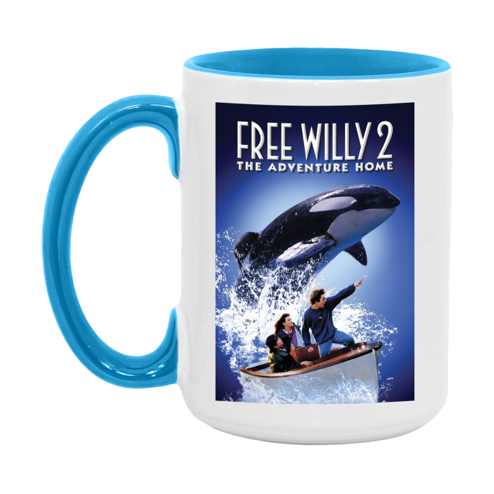 90S Movie Mug Free Willy 2 The Adventure Home (1995