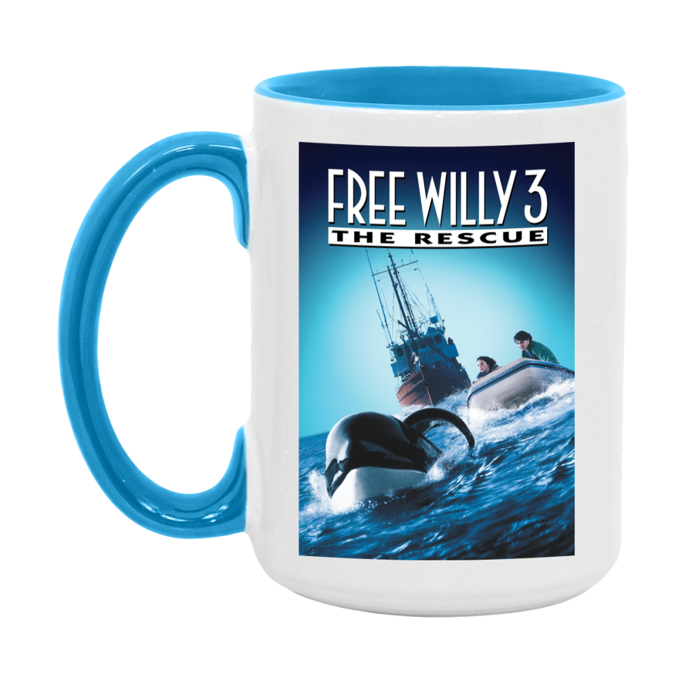 90S Movie Mug Free Willy 3 The Rescue (1997