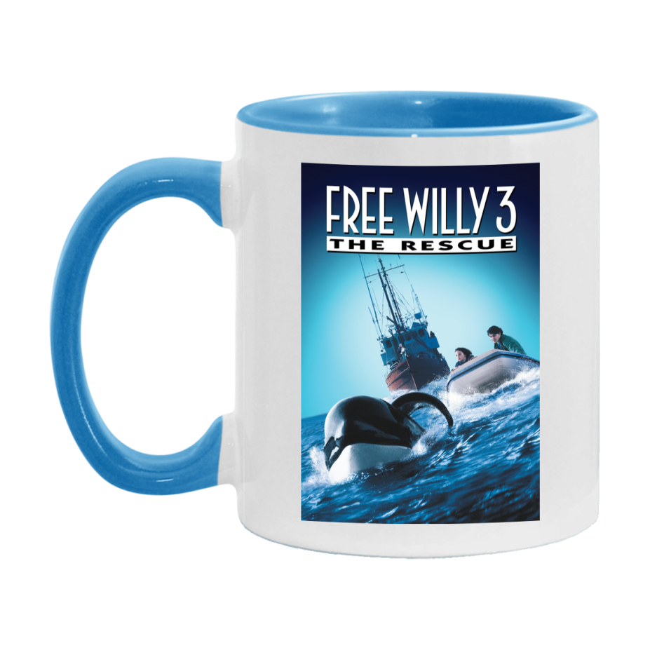 90S Movie Mug Free Willy 3 The Rescue (1997