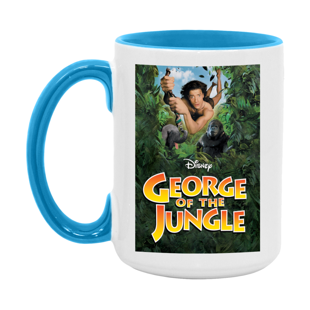 90S Movie Mug George Of The Jungle (1997