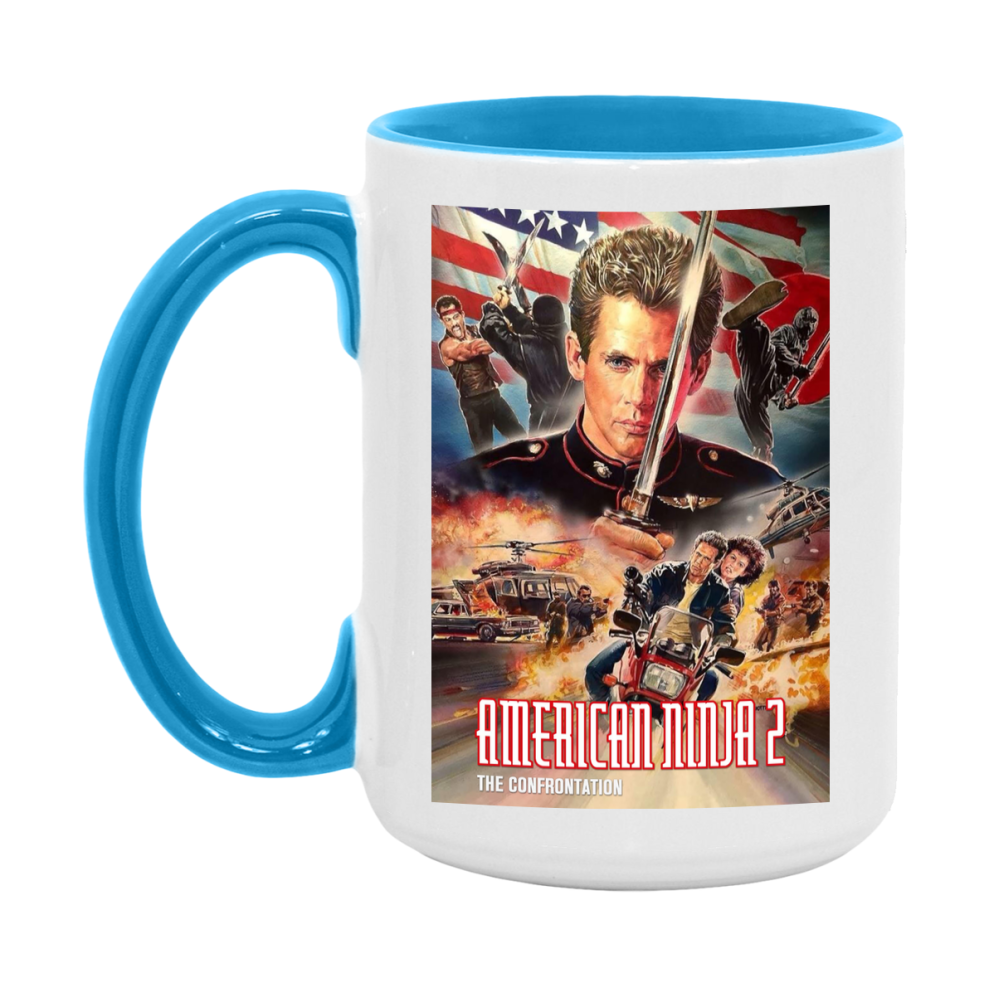 80S Movie Mug American Ninja 2 The Confrontation (1987