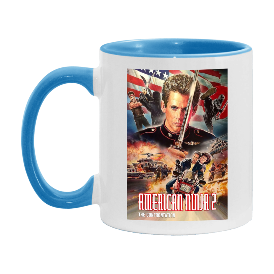 80S Movie Mug American Ninja 2 The Confrontation (1987