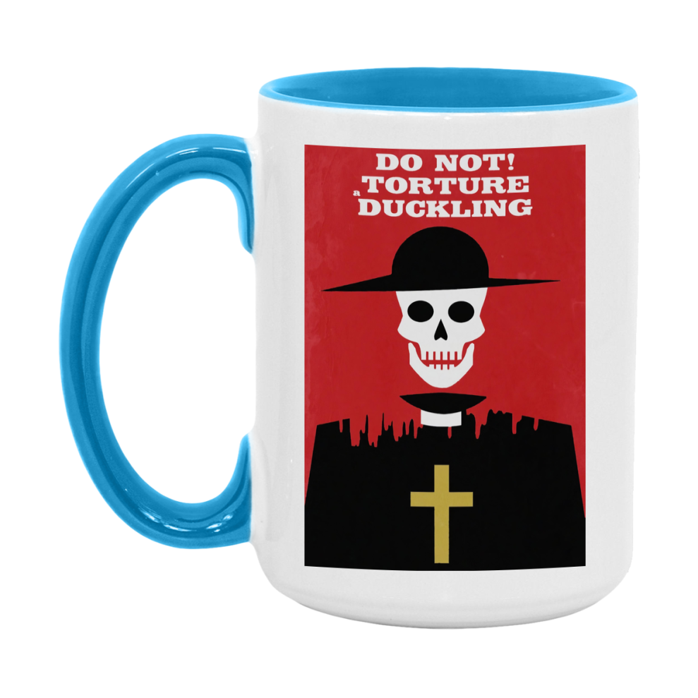 70S Movie Mug Don T Torture A Duckling (1972