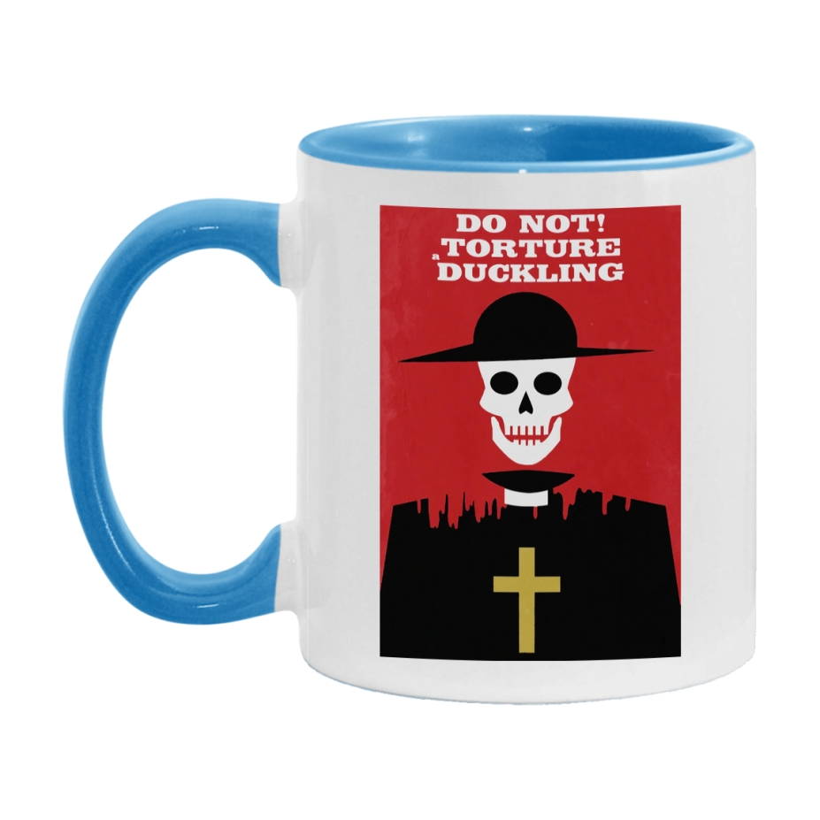 70S Movie Mug Don T Torture A Duckling (1972
