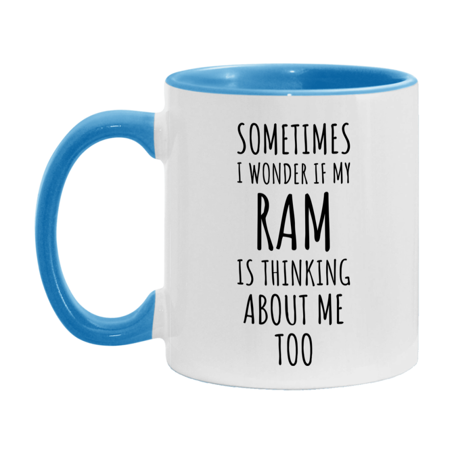 Ram Car Lover Mug, Funny Ram Coffee Mug