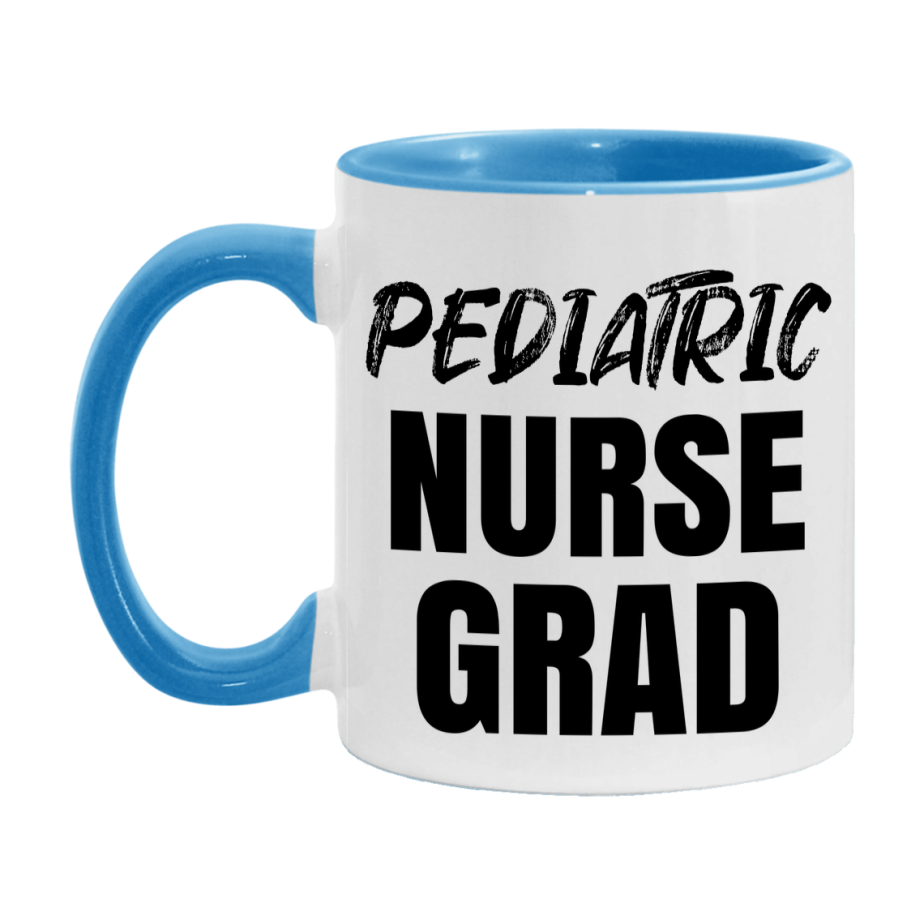 Pediatric Nurse Grad Coffee Mug - Ceramic Nursing Graduation Gift