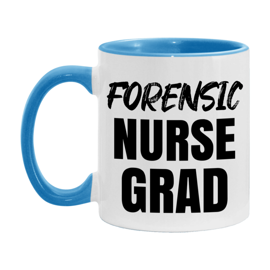 Forensic Nurse Grad Coffee Mug - Ceramic Nursing Graduation Gift