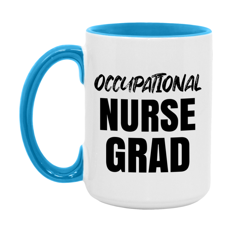 Occupational Nurse Grad Coffee Mug - Ceramic Nursing Graduation Gift