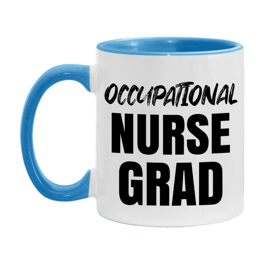 Occupational Nurse Grad Coffee Mug - Ceramic Nursing Graduation Gift