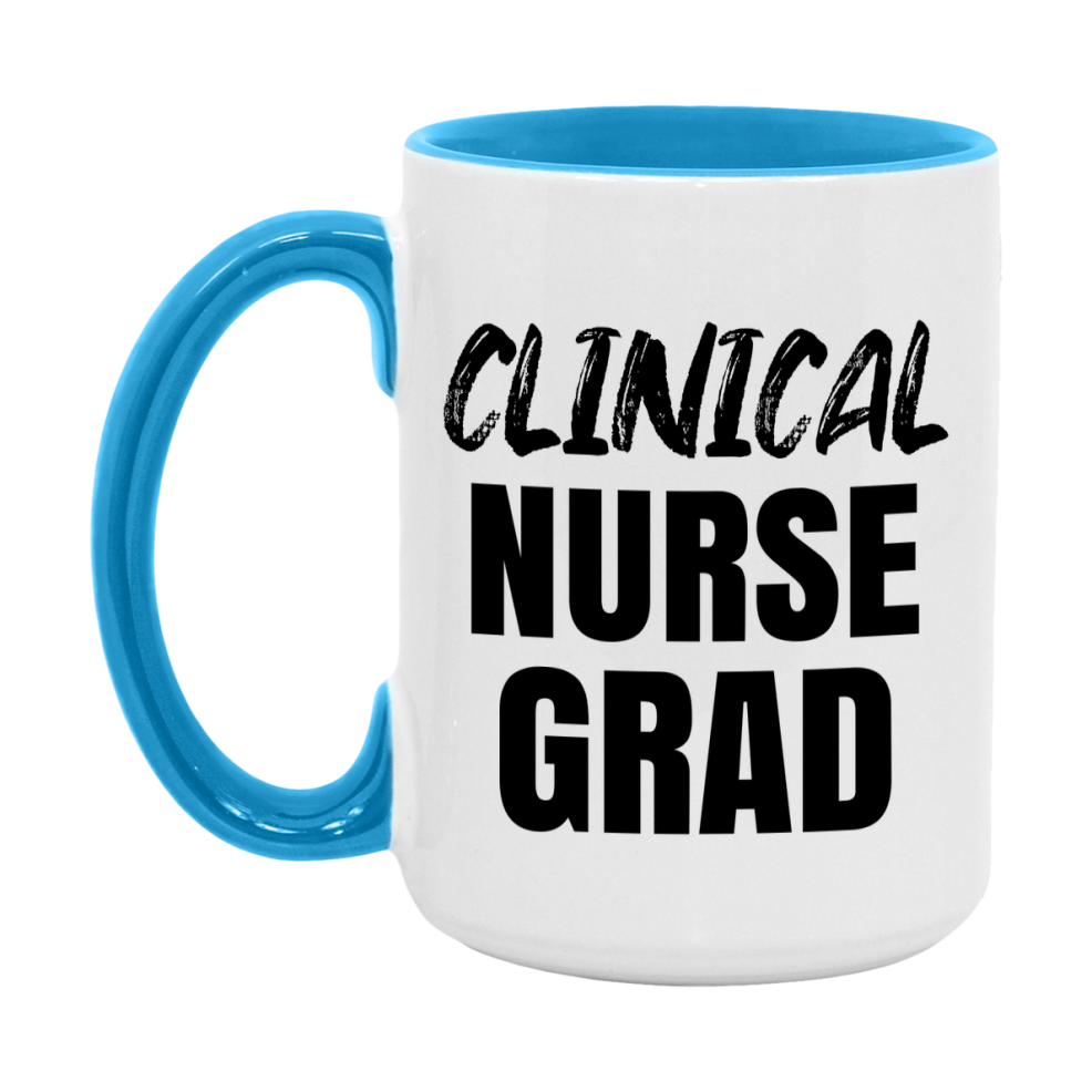 Clinical Nurse Grad Coffee Mug - Ceramic Nursing Graduation Gift