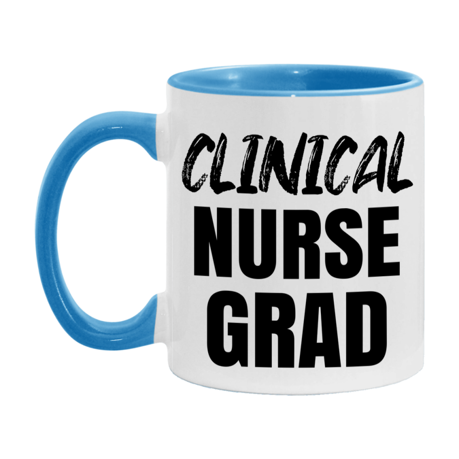 Clinical Nurse Grad Coffee Mug - Ceramic Nursing Graduation Gift
