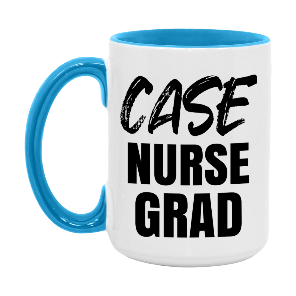 Case Nurse Grad Coffee Mug - Ceramic Nursing Graduation Gift