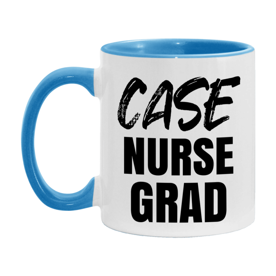 Case Nurse Grad Coffee Mug - Ceramic Nursing Graduation Gift