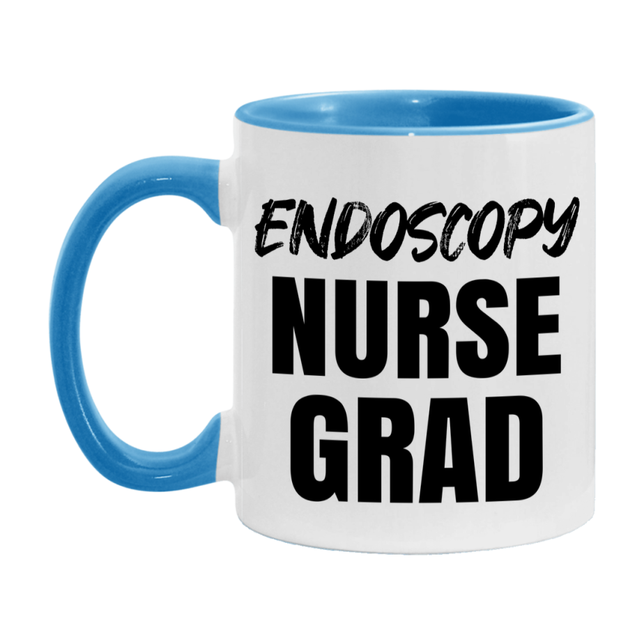 Endoscopy Nurse Grad Coffee Mug - Ceramic Nursing Graduation Gift