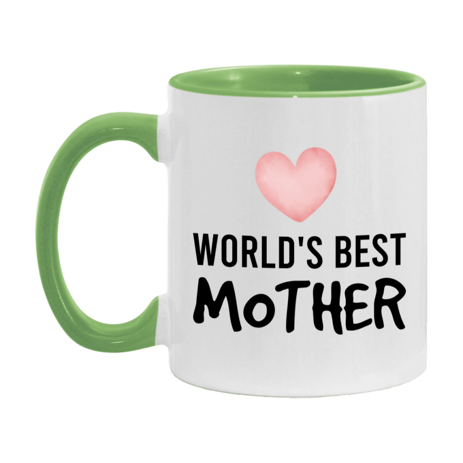 World's Best Mother Mug, Mother Superlative Coffee Mug, 11oz or 15oz Ceramic Cup, Gift for Mother