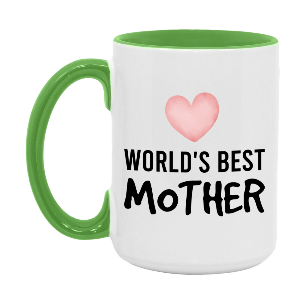 World's Best Mother Mug, Mother Superlative Coffee Mug, 11oz or 15oz Ceramic Cup, Gift for Mother