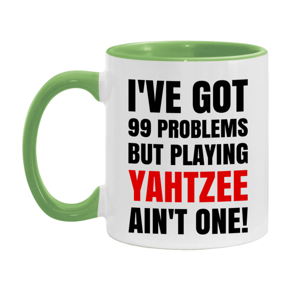 Funny Board Game Mug Gift, I've Got 99 Problems But Playing Board Games Ain't One! 11oz or 15oz Ceramic Coffee Mug for Board Game Lovers
