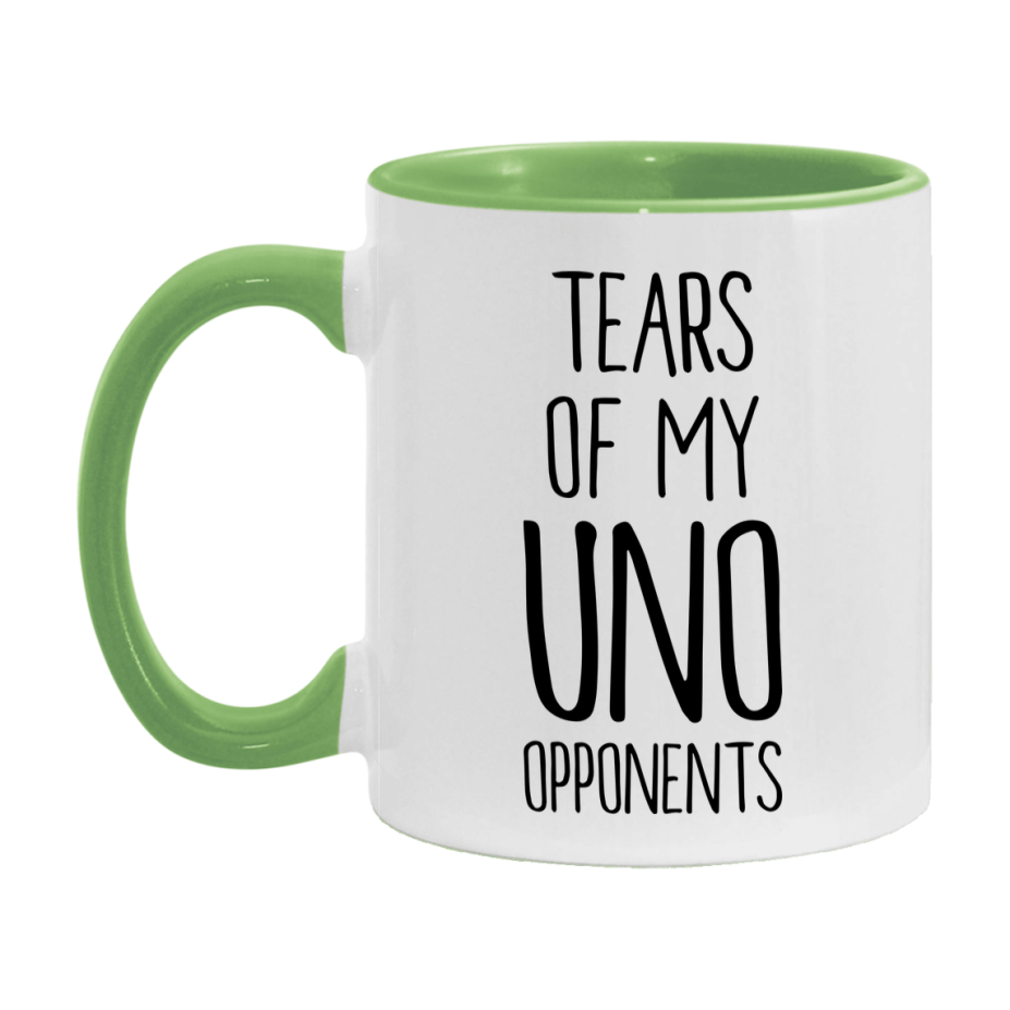 Funny Uno Mug – “Tears Of My Uno Opponents” – 11Oz Or 15Oz Coffee Cup