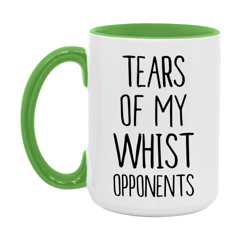 Funny Whist Mug – “Tears Of My Whist Opponents” – 11Oz Or 15Oz Coffee Cup