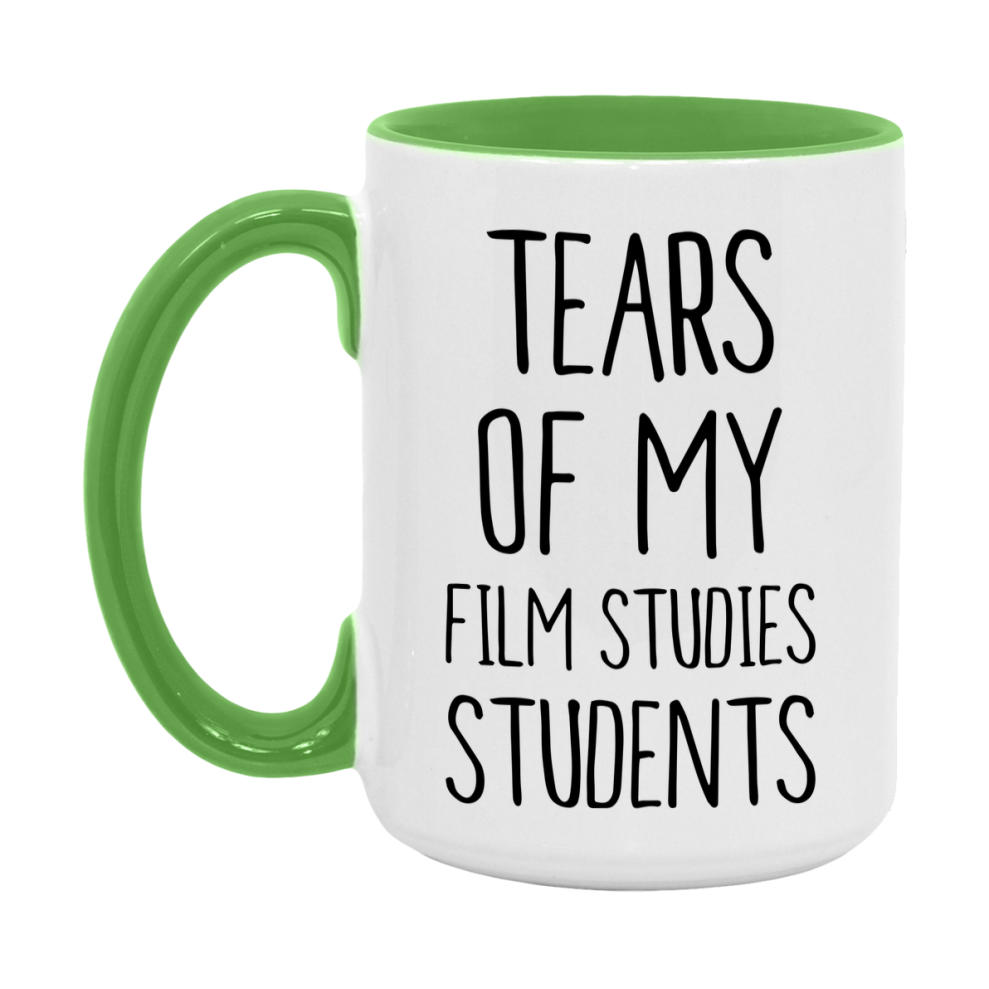 Funny Teacher Mug - "Tears Of My Film Studies Students" - 11Oz Or 15Oz Ceramic Coffee Cup
