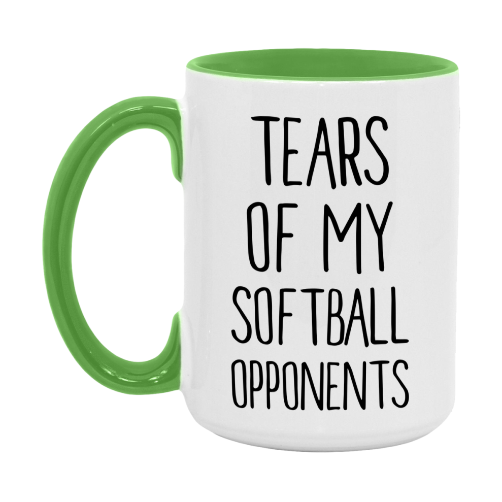 Tears Of My Softball Opponents Mug