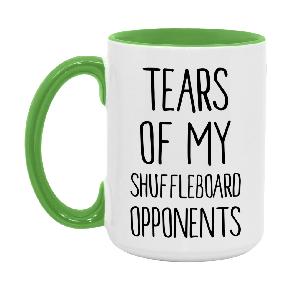 Tears Of My Shuffleboard Opponents Mug