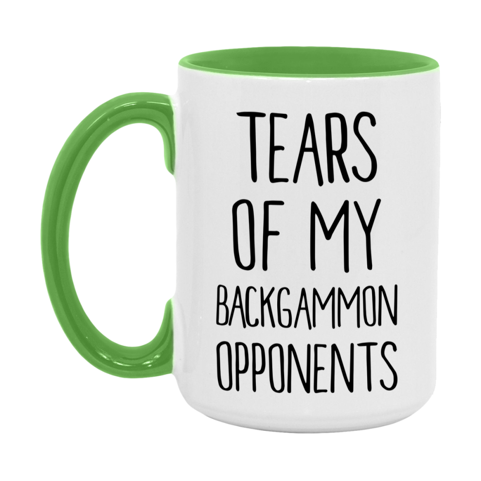 Tears Of My Backgammon Opponents Mug