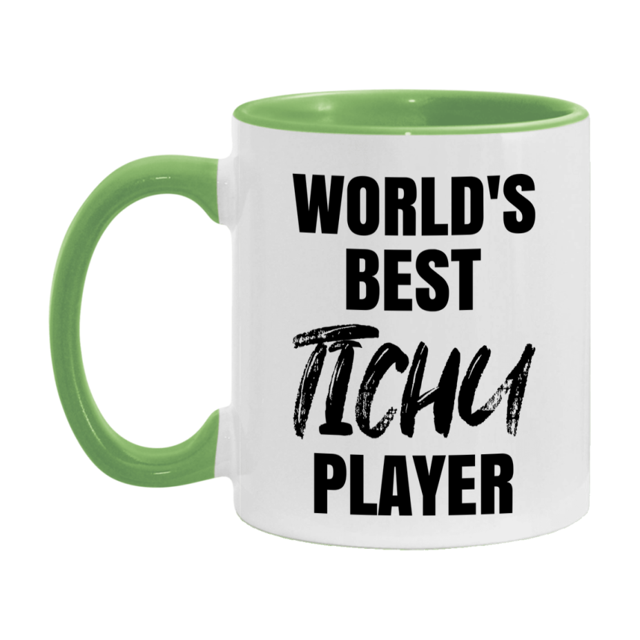 World's Best Tichu Player Mug, Funny Card Game Player Gift, 11Oz Or 15Oz White Ceramic Mug