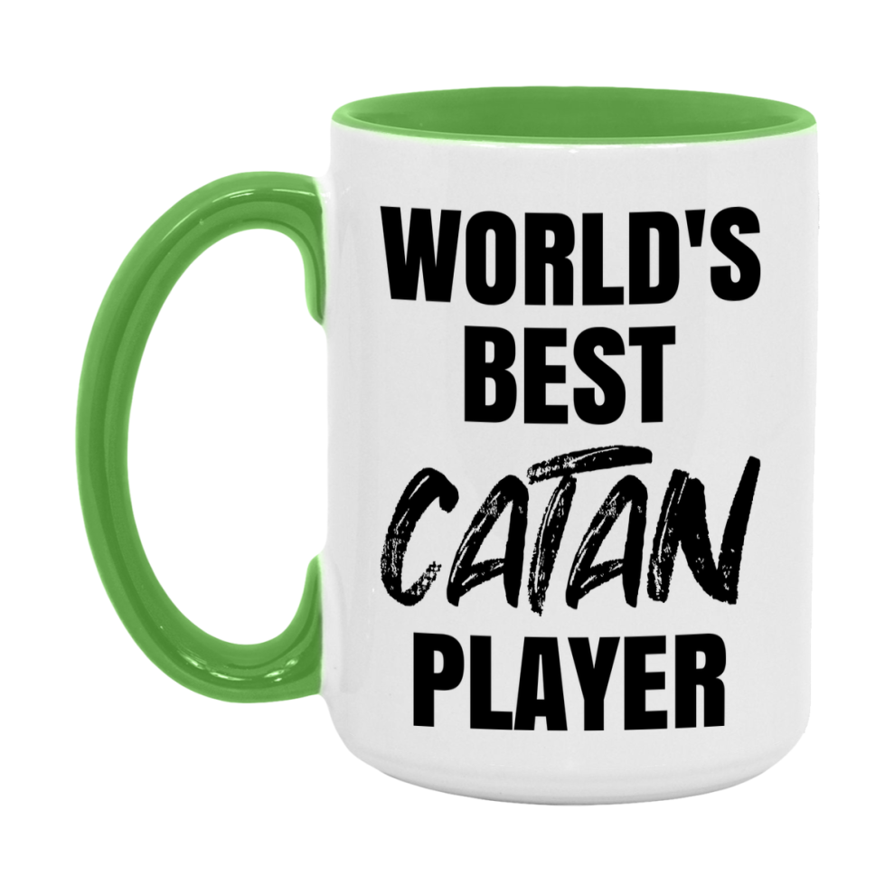 World's Best Catan Player Mug, Funny Game Board Gift