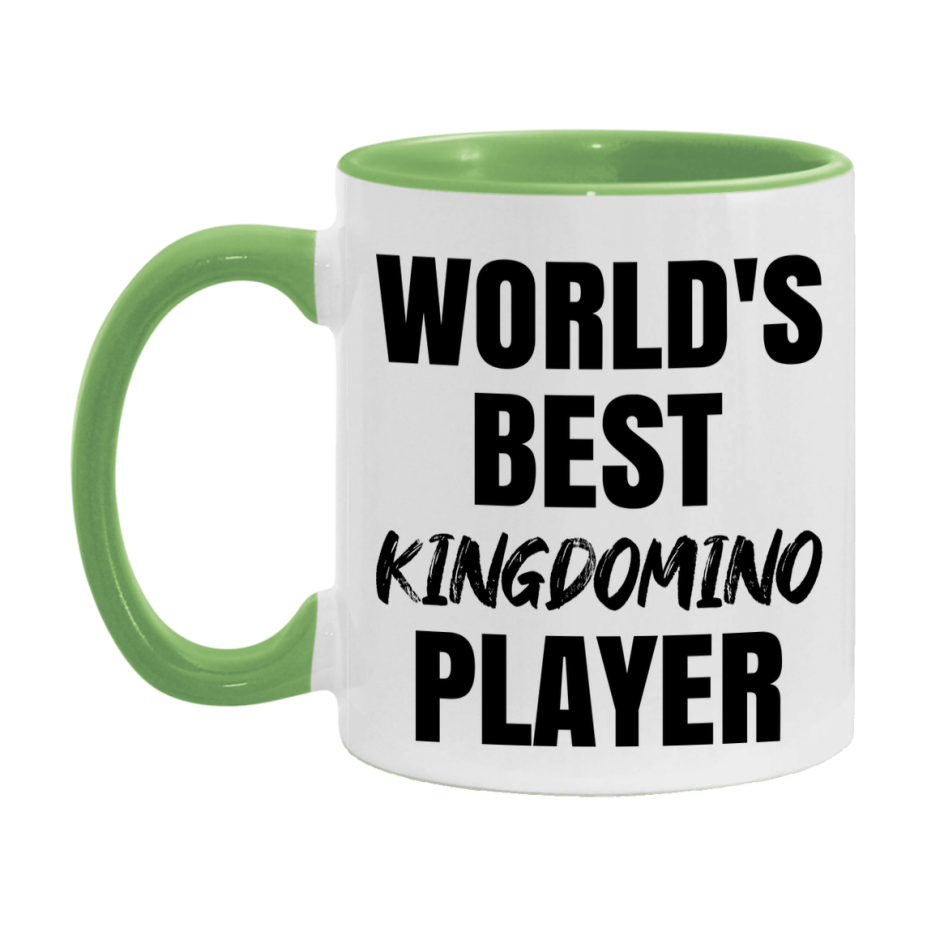 World's Best Kingdomino Player Mug, Funny Game Board Gift, 11Oz Or 15Oz White Ceramic Mug