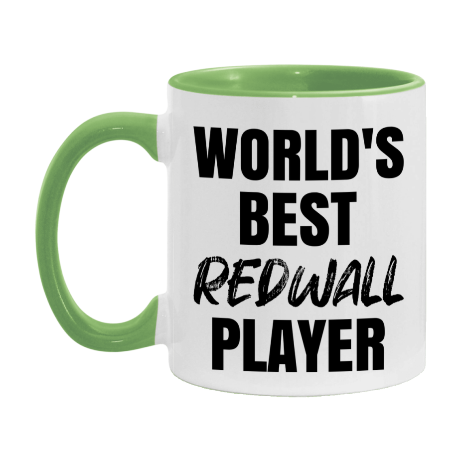 World's Best Redwall Player Mug, Funny Game Board Gift, 11Oz Or 15Oz White Ceramic Mug