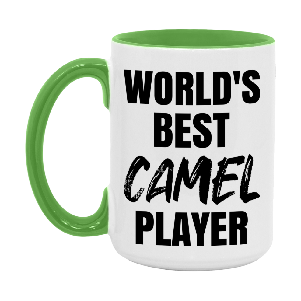 World's Best Camel Player Mug, Funny Game Board Gift, 11Oz Or 15Oz White Ceramic Mug