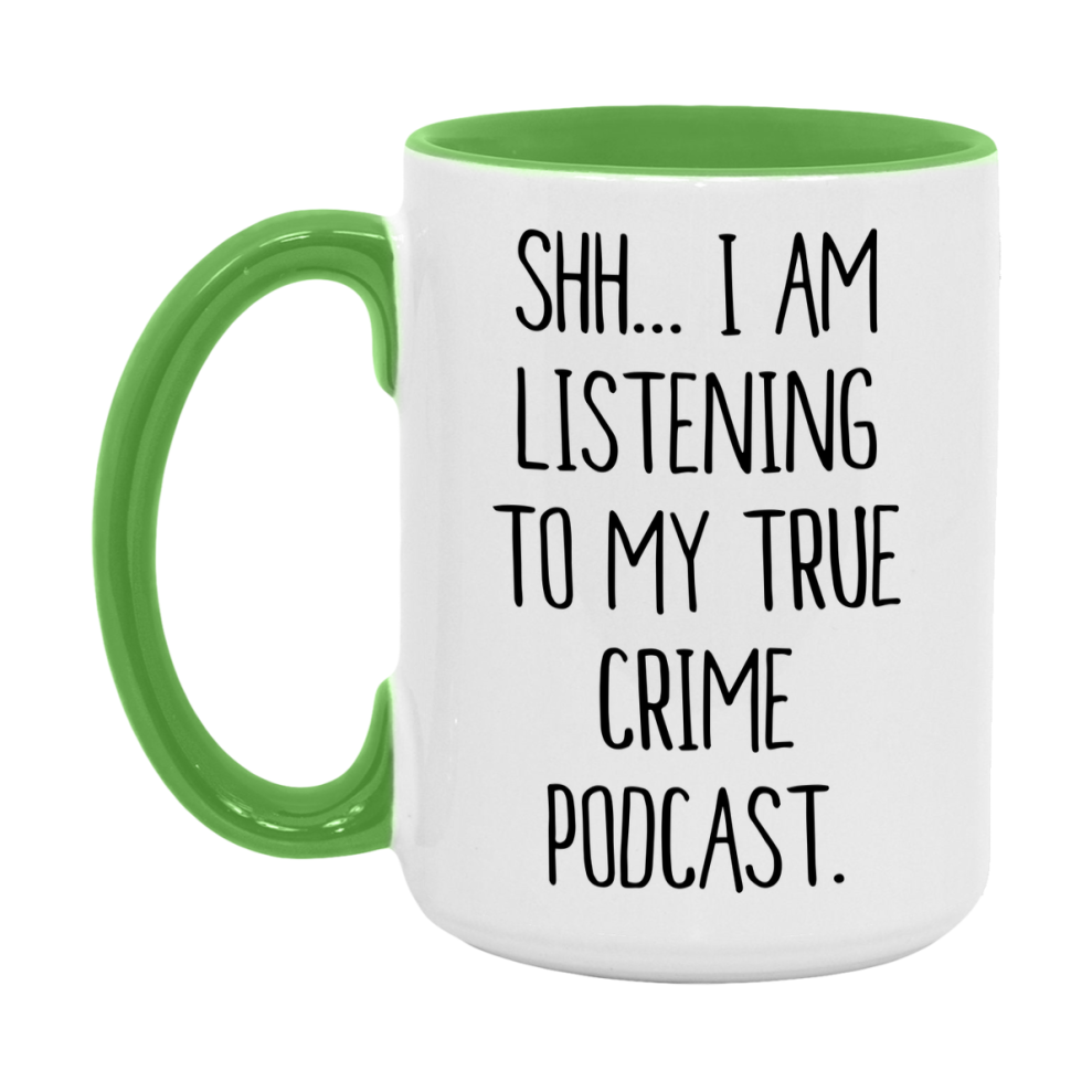 True Crime Podcast Mug