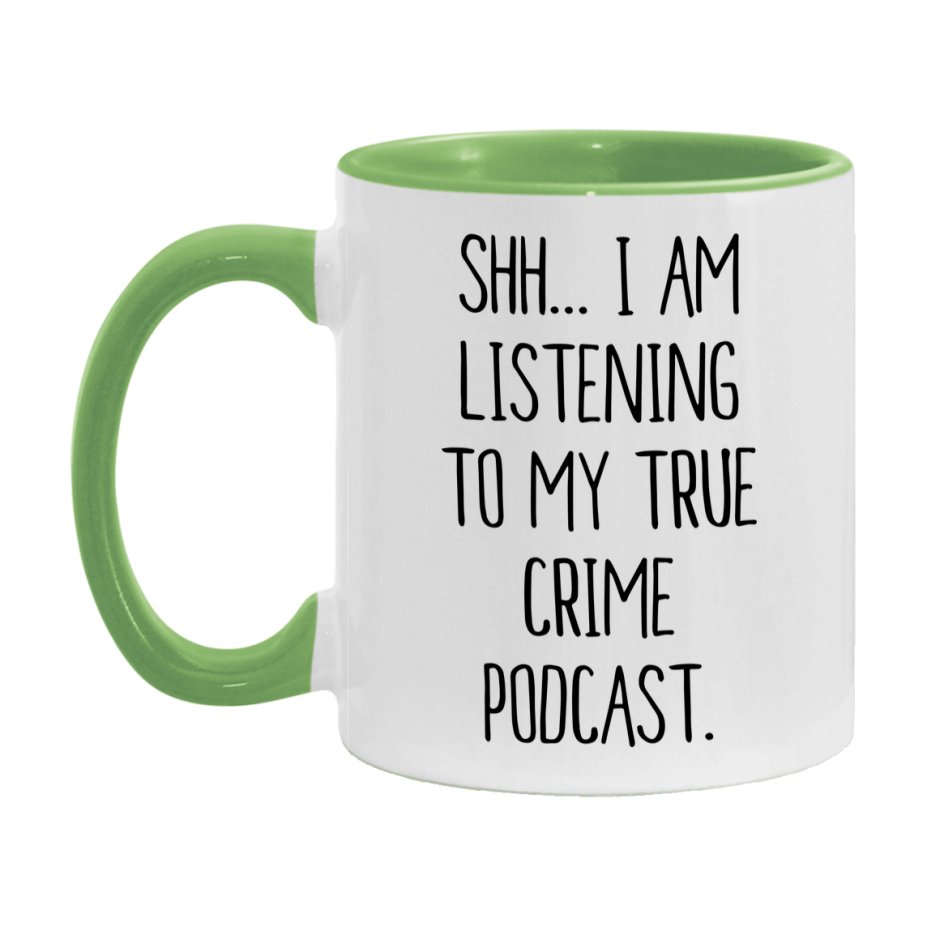 True Crime Podcast Mug