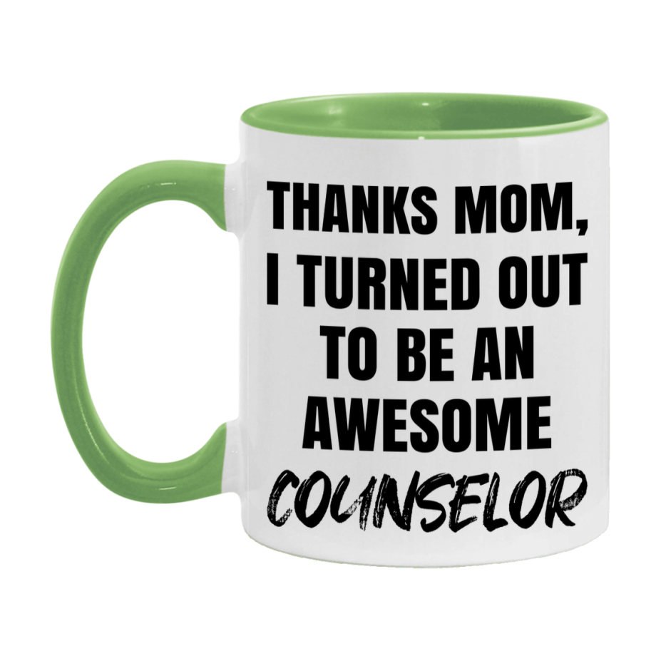Counselor Gift For Mom Mug, Funny Mom Gift, 11Oz Or 15Oz White Ceramic Coffee Cup