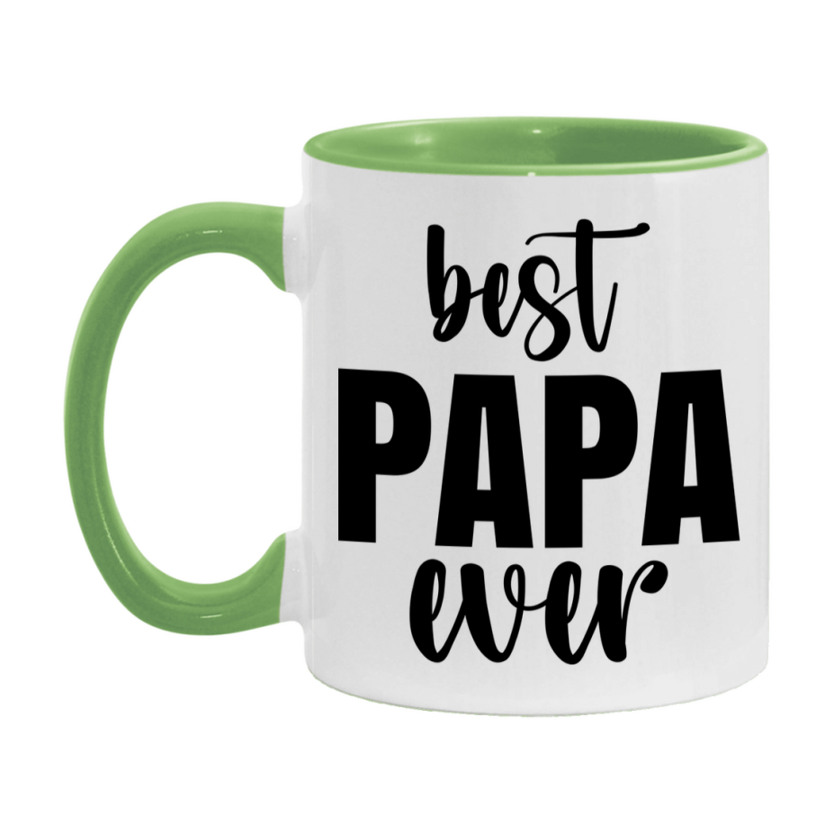 Best Papa Ever Mug, Father’s Day Gift, 11Oz Or 15Oz Ceramic Coffee Mug