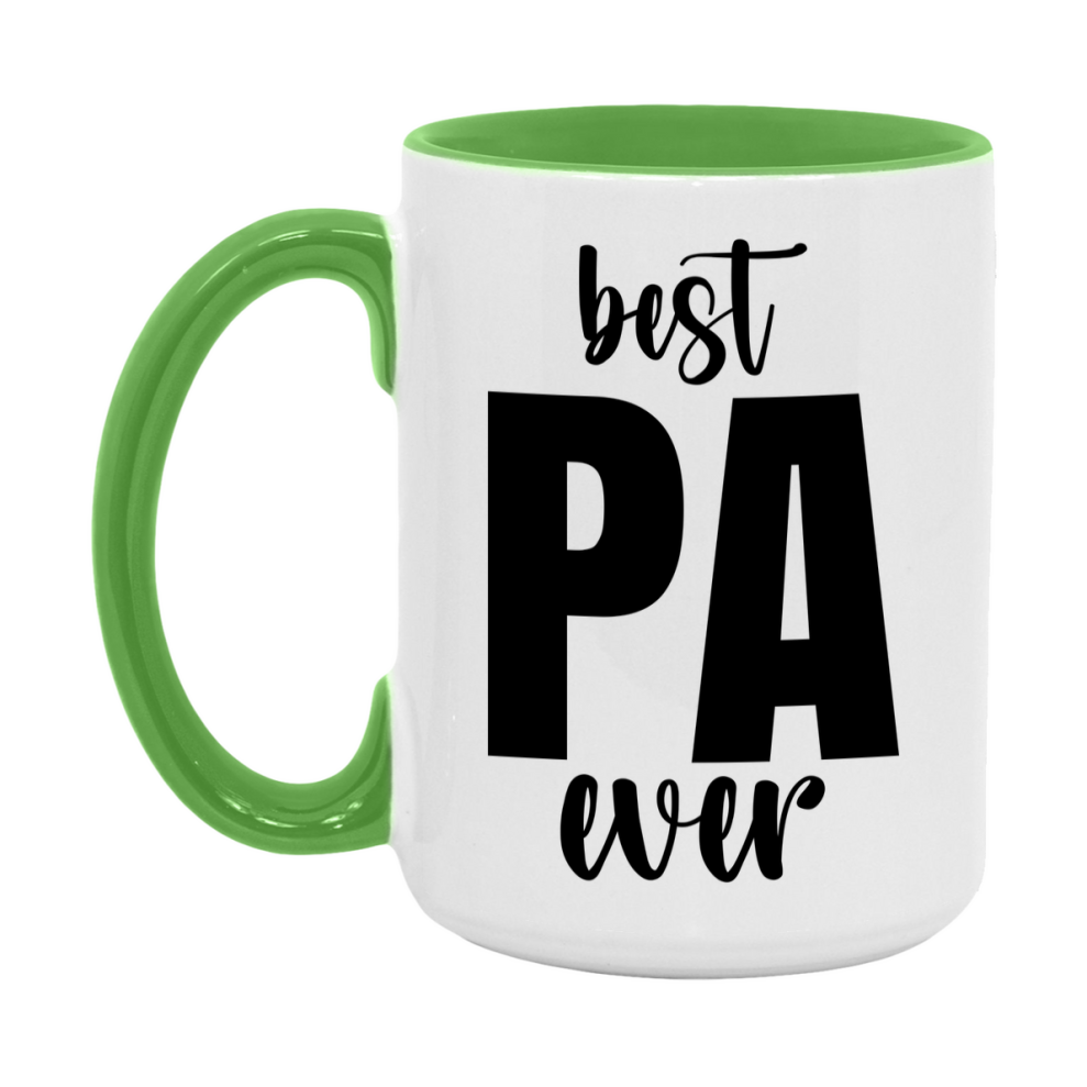 Best Pa Ever Mug, Father’s Day Gift, 11Oz Or 15Oz Ceramic Coffee Mug