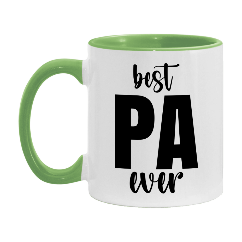 Best Pa Ever Mug, Father’s Day Gift, 11Oz Or 15Oz Ceramic Coffee Mug