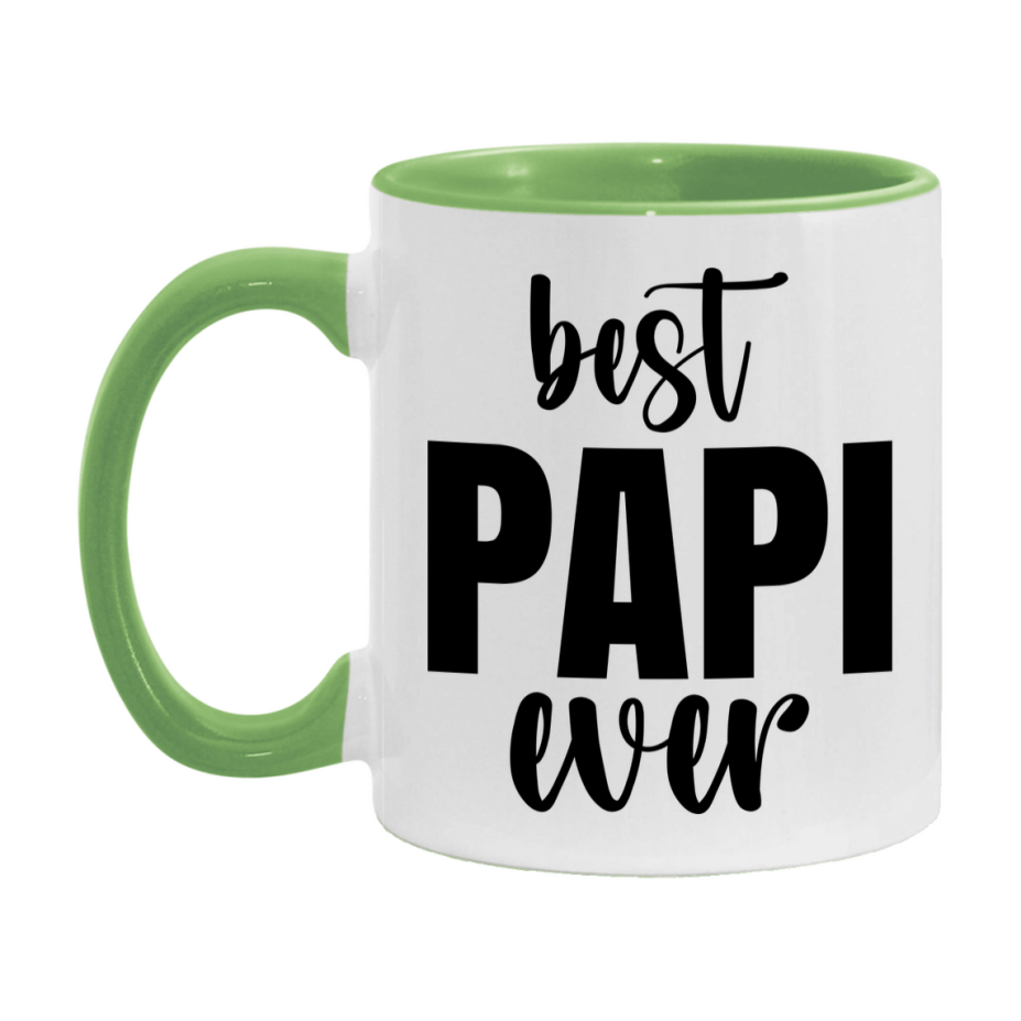 Best Papi Ever Mug, Father’s Day Gift, 11Oz Or 15Oz Ceramic Coffee Mug